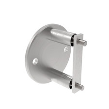 Edelstahl Wandanker für Rund