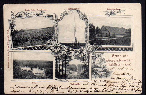 79656 groß sterneberg 1906 - ak,