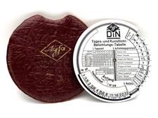 Agfa Belichtungstabelle Tages