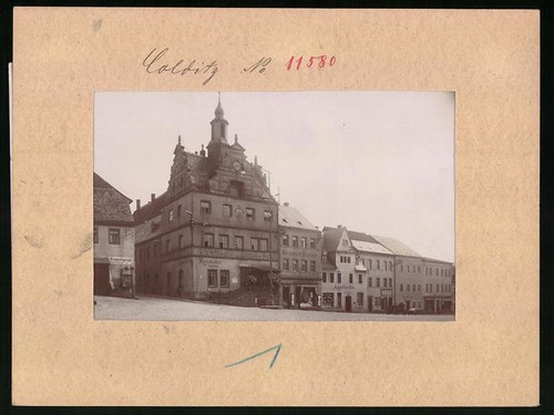 Ansicht colditz markt - ansicht,
