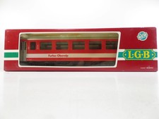 (1GW402) LGB 34670 G DC Personenwagen 1.Kl. der RhB, OVP
