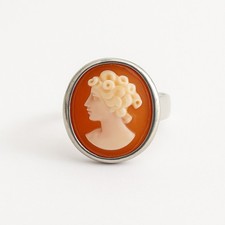 Eleganter Kamee Ring 925