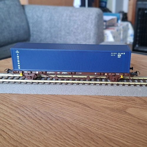 Piko containerwagen lgns - piko, h0