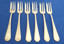 Bruckmann Deutschmeister 6 Kuchengabeln ca. 15,5 cm 90er Art. 740/03.23