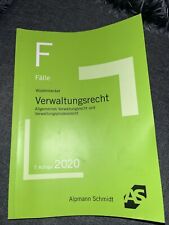 Fälle Verwaltungsrecht Wüstenbeck Alpmann Schmidt