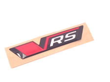 NEU original Skoda VRS Aufkleber Emblem Blackline logo 5E3853679A