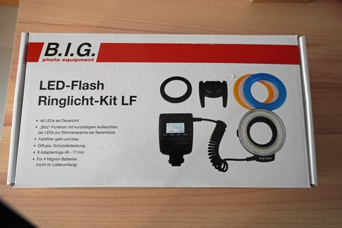 Big led flash ringlicht kit - led-,