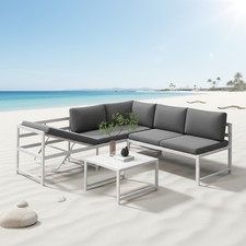 Lounge sitzgruppe aluminium - lounge,