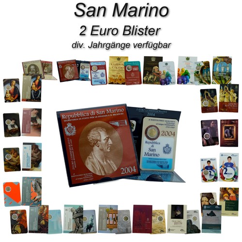 San marino euro blister - euro,