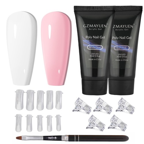 Nagel set 30ml poly nail - nagel, gel