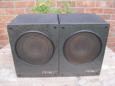 RFT B 7186 Lautsprecher Boxen Holz 15Watt 4Ohm DDR