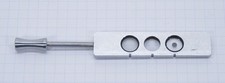 Zeiss / Leitz * Mikroskop Filterschieber für Phasenkontrast / Dunkelfeld (?)
