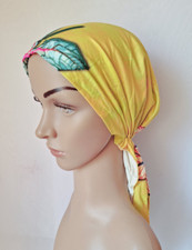 Leichtes Chemo-Kopftuch, Chemo-Kopfbedeckung, Kopftuch zum Binden, #2-2