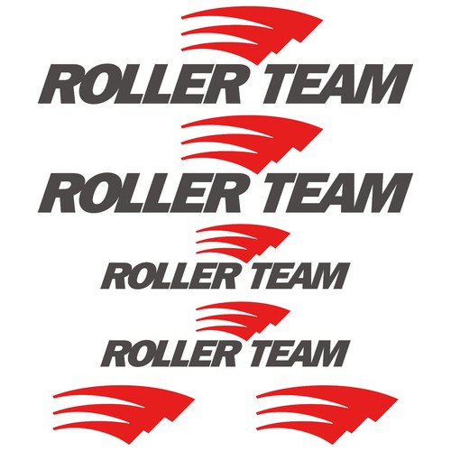 Roller team aufkleber sticker - aufkleber,