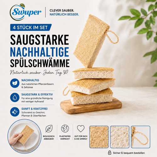 Stück swuper spülschwamm - 4,