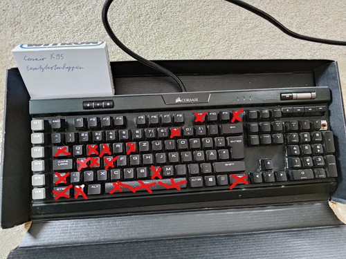 Corsair k95 rgb - rgb, platinum