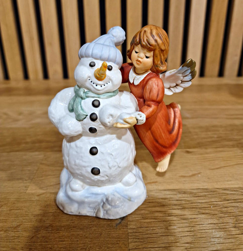 Goebel keramik figur engel mit - goebel,