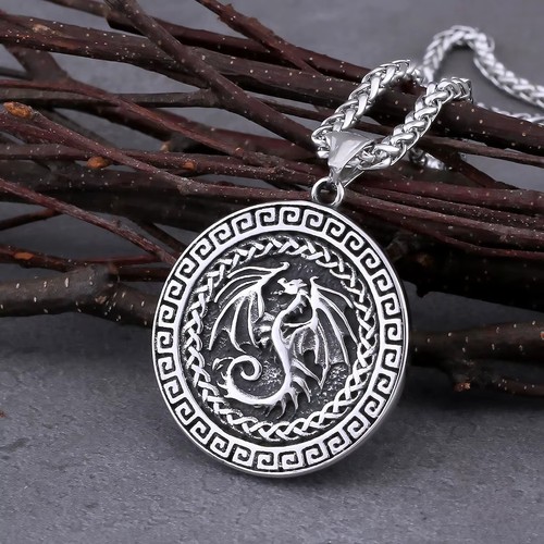 Wikinger drachen halskette - wikinger, –