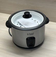 Russell Hobbs Reiskocher 1,8 L 700 W mit Dampfkorb Edelstahl/Schwarz B-Ware