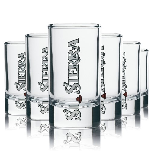 Sierra tequila glas - tequila, 2cl