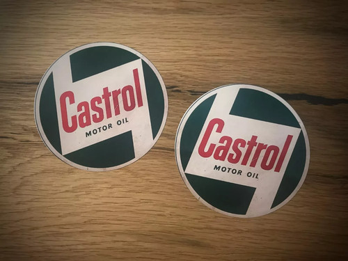 Castrol aufkleber vintage - aufkleber,