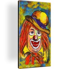 Clown bild bilder leinwand - bilder,