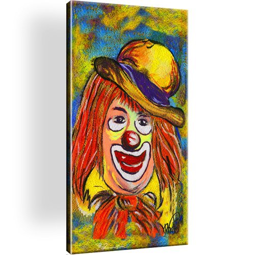 Clown bild bilder - clown, leinwand