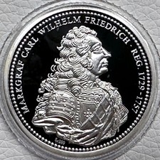 Ansbach 12,50 Euro Silber PP