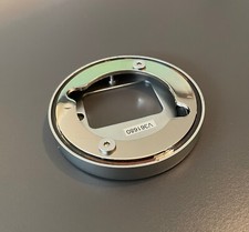 Occhio Montagezubehör HV NV Dose flach drehbar in chrom matt