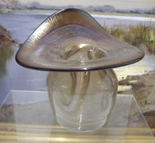 Tolle Irisierende Eisch Vase