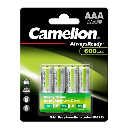 Akku 600mah micro - 4x,