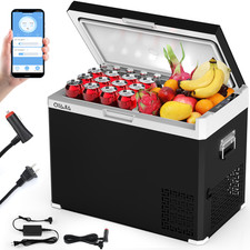 Kompressor Kühlbox Kühlschrank 12/24V Camping Auto Gefrierschrank Camping 40L DE