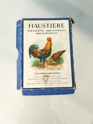 Ddr kartenspiel quartett - ddr,