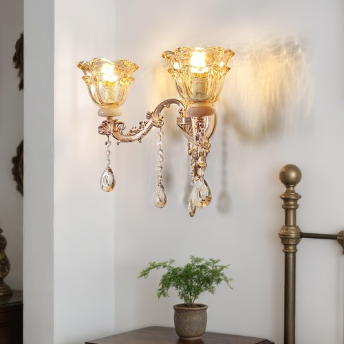 Moderne led goldene kristall - led,