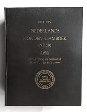 Niederländisches Hunde-Stammbuch, Nederlands Honden-Stamboek 1966 Zuchtbuch NHSB