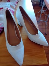 Pumps Wie neu weiß 44