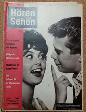 Original Illustrierte HÖREN UND SEHEN 1959 Fotos Berichte Werbung Rundfunk TV