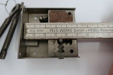 Möbel Einbauschloss Antik m. Schlüssel Möbelschloss Kommode Dornmaß 35 mm Rechts