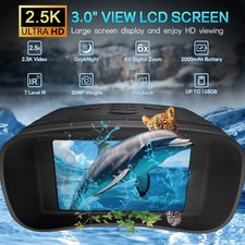 Nachtsichtgerät Nachtsicht Brille 850nm IR Fernglas Full HD Videokamera Aufnahme