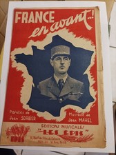 alte partitur frankreich vorne