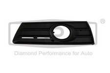 DPA Lüftungsgitter Grill Stoßfänger für VW Passat CC (357) Schwarz