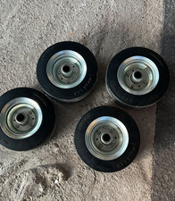 Rad Vollgummi 200/70-100 Rolle Ersatzrad Stabil mit Rollenlager 4 St. RU IN CAR