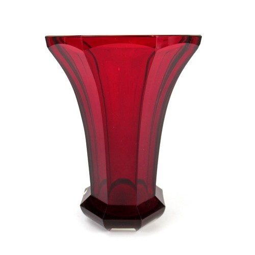 Dekorative glas vase böhmen - dekorative,