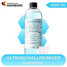 EyeAm Ultraschallreiniger Konzentrat 1000ml | Brillenreinigung im Ultraschallbad