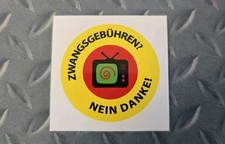 Aufkleber GEZ Nein Danke