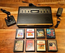 ATARI 2600 KONSOLE HOLZ 6
