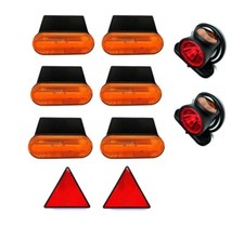 6x Gelbe NEON LED 2x