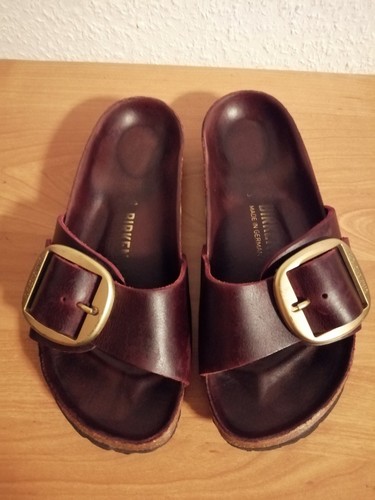 Birkenstock big buckle leder - birkenstock,