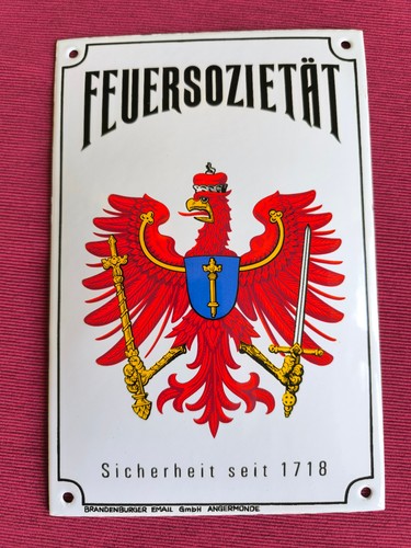 Werbeschild emaille - werbeschild,