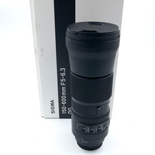 Sigma DG 150-600mm f/5-6,3 Cont. Canon EF second hand guter Zustand mit OVP